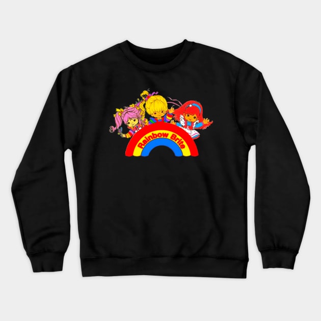 rainbow brite Crewneck Sweatshirt by M_Mary